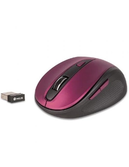 NGS RATON OPTICO EVO MUTE LILA