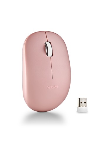 NGS RATON INALAMBRICO FOG PRO PINK