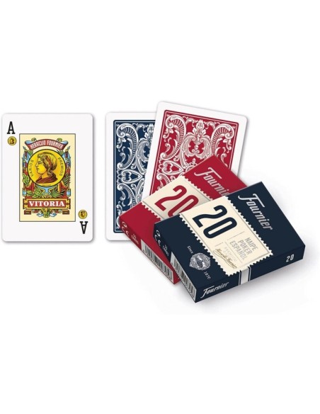 NAIPE POKER ESPAÑOL Nº20 55 CARTAS