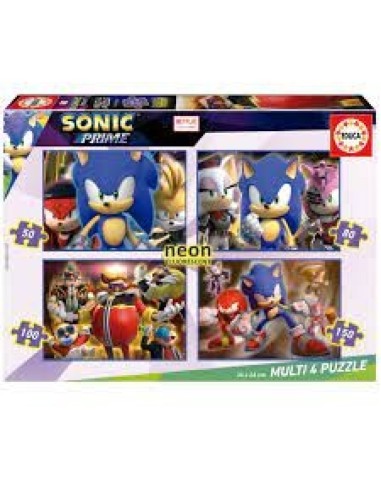 PUZZLE NEON SONIC 50-80-100-150