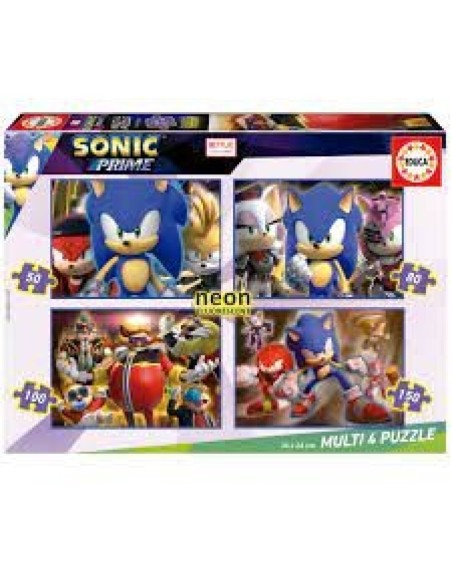 PUZZLE NEON SONIC 50-80-100-150