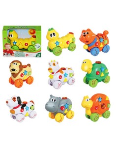 ANIMALES CON RUEDAS, LUCES Y SONIDOS