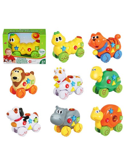 ANIMALES CON RUEDAS, LUCES Y SONIDOS