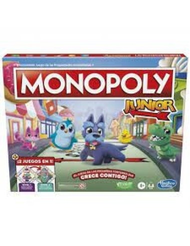 JUEGO MONOPOLY JUNIOR 2 EN 1