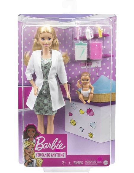 BARBIE DOCTORA CON BEBÉ