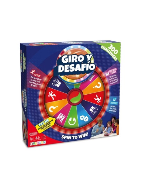 JUEGO GIRO Y DESAFIO