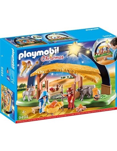 *BELÉN CON LUZ PLAYMOBIL