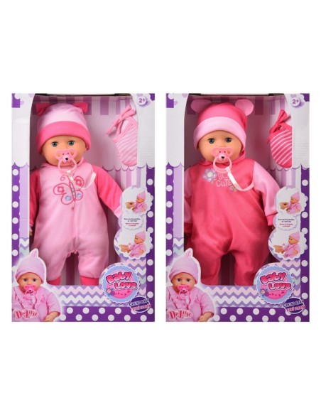 MUÑECO LLORÓN 35CM C/CHUPETE