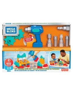 MEGABLOKS TALADRO primeras construcciones construcciones