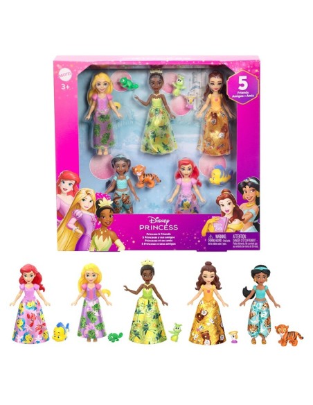 DISNEY PRINCESS 10 MINI MUÑECAS