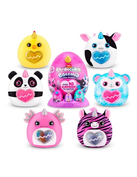 RAINBOCORNS EGGZANIA C/3 MINI HUEVOS SORPRESAS (UNIDAD)