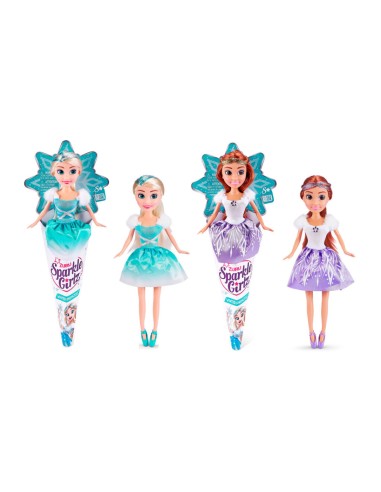 CONO PRINCESA HIELO PARKLE GIRL SURT. EXP.12