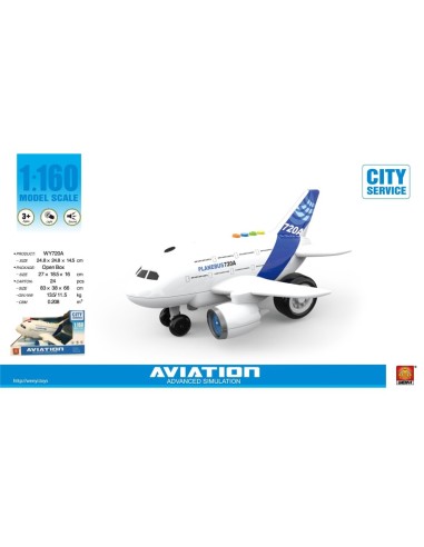 AVION 1:16 LUZ SONIDO