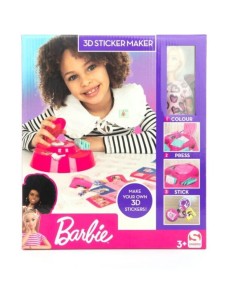 BARBIE SET DE CREACION DE PEGATINAS