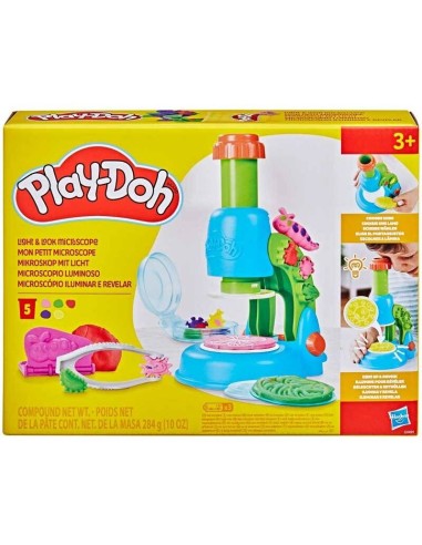 PLAY-DOH SET MICROSCOPIO LUMINOSO