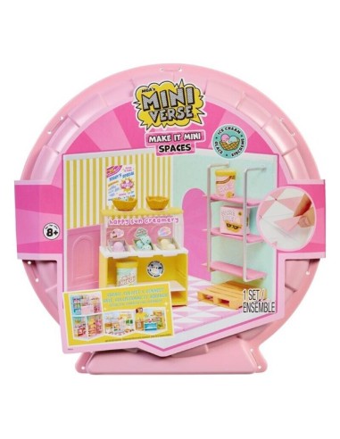 MGA'S MINIVERSE - SPACES STARTER PACK- ICE CREAM