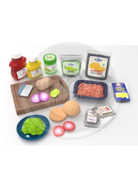 CREATIVE CHEFS CHEESEBURGER AND FRIES KIT