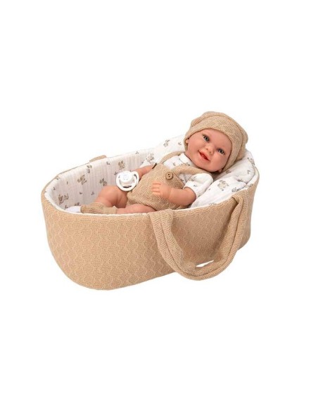 ELEGANCE 33 CM BABYTO MARRON C/CAPAZO C/BOLSA