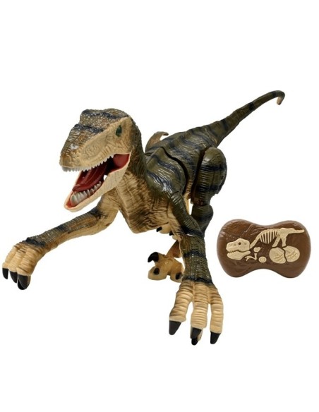 RC Velociraptor con efectos de sonidos realistas