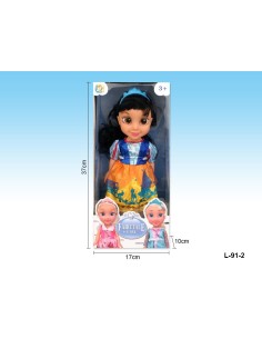 MUÑECA PRINCESS 35 CM 2 SURTIDOS