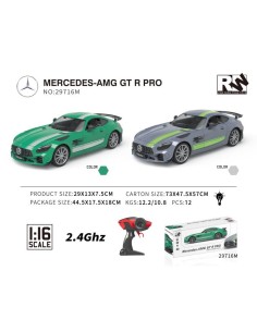 COCHE MERCEDES AMG GT R/C 1:16