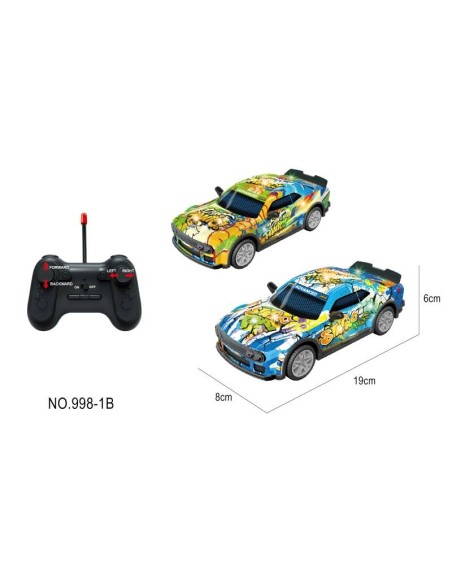 COCHE GRAFFITTI R/C ESC 1:22 SURTIDOS