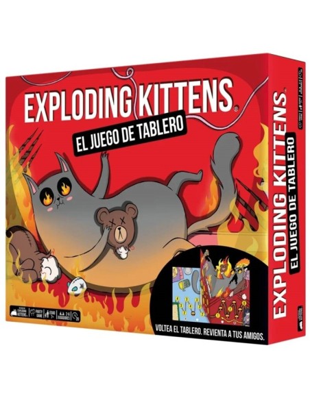 JUEGO EXPLODING KITTENS: EL JUEGO DE TABLERO
