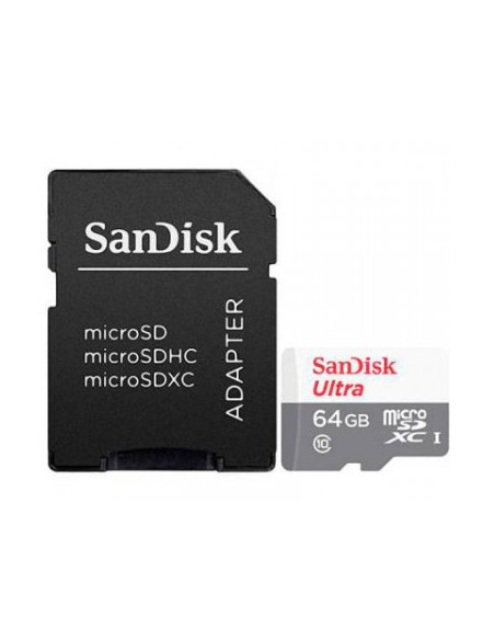 MICRO SD CON ADAPTADOR SANDISK 64GB