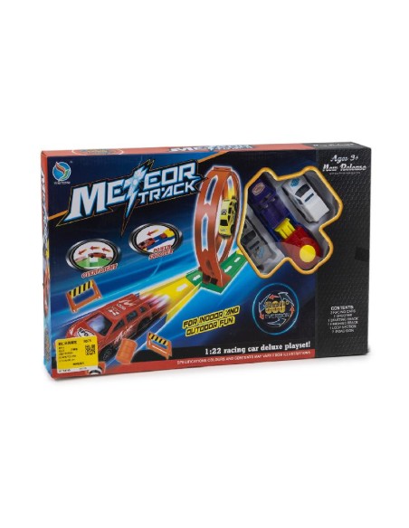 PISTA LOOPING 3 COCHES CAJA