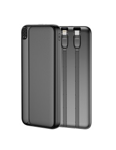 COOL BATERIA EXTERNA UNIVERSAL POWER 10000 MAH GRIP NEGRO