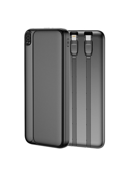 COOL BATERIA EXTERNA UNIVERSAL POWER 10000 MAH GRIP NEGRO