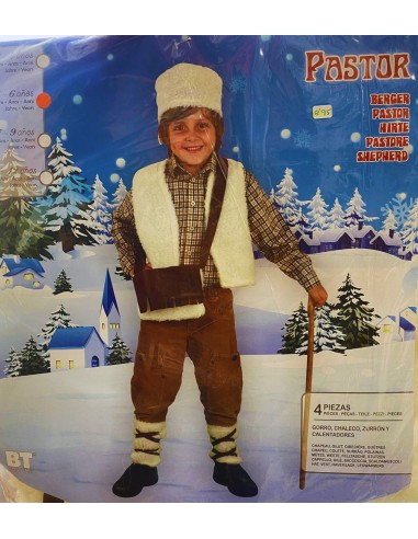 DISFRAZ PASTOR 5-6 AÑOS