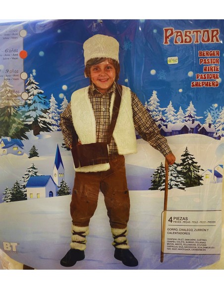 DISFRAZ PASTOR 5-6 AÑOS