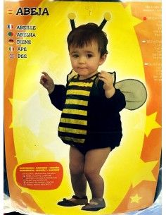 DISFRAZ ABEJA 7-12 MESES