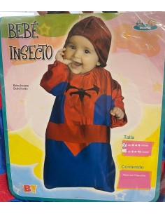 DISFRAZ BEBE INSECTO 0-6 MESES