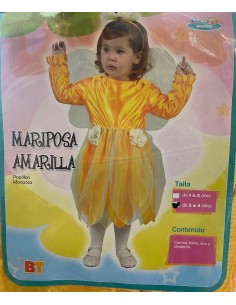 DISFRAZ MARIPOSA 2-4 AÑOS