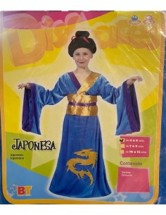 DISFRAZ JAPONESA 4-6 AÑOS