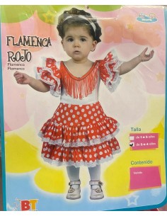 DISFRAZ FLAMENCA 2-4 AÑOS