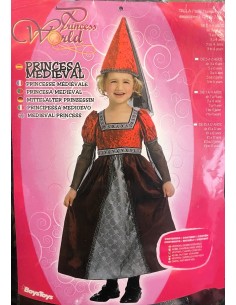 DISFRAZ PRINCESA TALLA 3-4 AÑOS