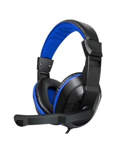 COOL AURICULARES STERO OFICINA DUBLIN CON MICRO (NEGRO-AZUL)