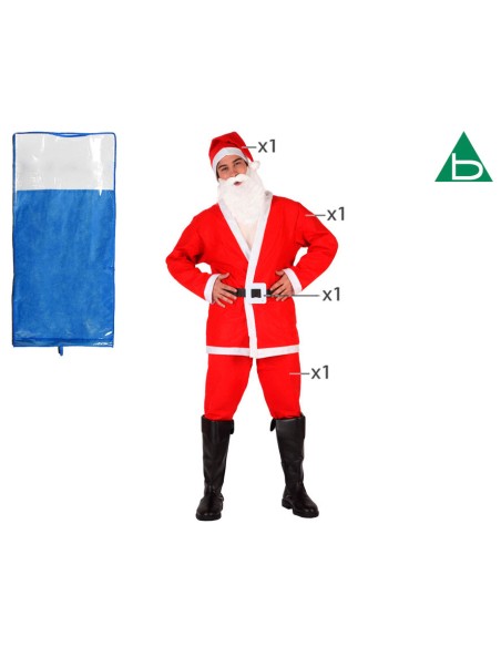 DISFRAZ PAPA NOEL ADULTO M-L