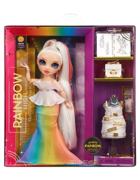 Rainbow High Muñeca Fantastic Fashion Doll - Amaya
