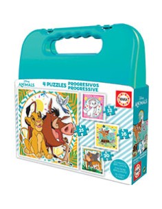 MALETA PUZZLES PROGRESIVOS DISNEY