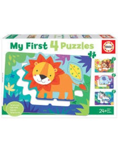 PUZZLE ANIMALES DE LA SELVA MY FIRST PUZZLES