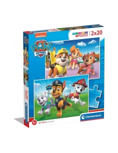 PUZZLE 2X20 PAW PATROL