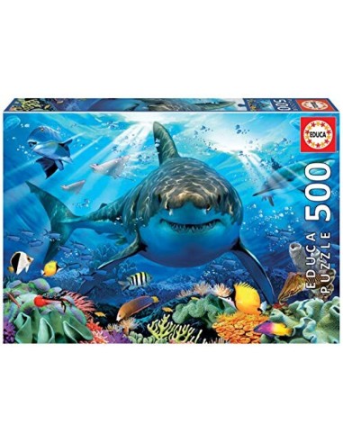 PUZZLE 500 GRAN TIBURON BLANCO