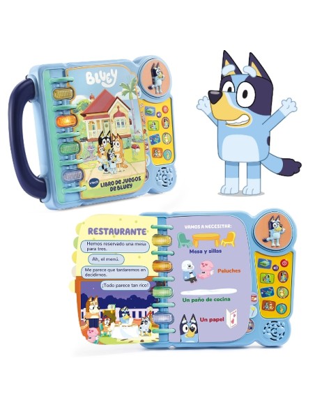 LIBRO DE JUEGOS DE BLUEY