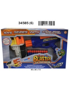 CAJA 2 PISTOLAS LANZADARDOS