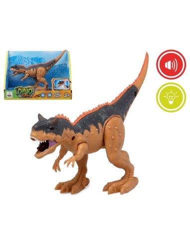 DINOSAURIO CON LUZ Y SONIDO