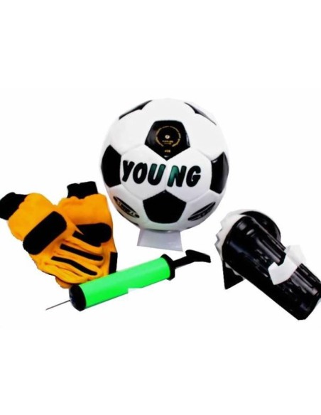 BALON GUANTES ESPINILLERA BOMBA